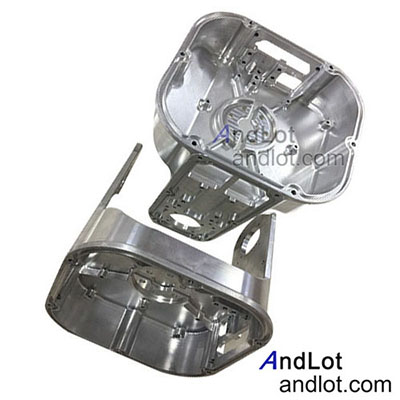Complex structure aluminum parts CNC machining