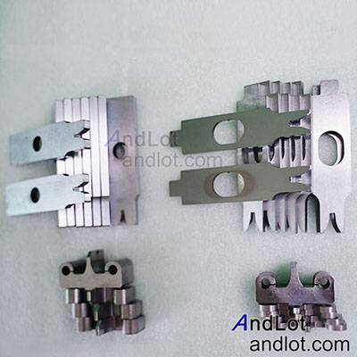 Crimping tool base cutter anvil punch process